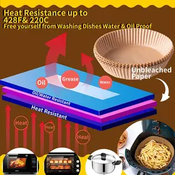 کاغذ نسوز سرخ کن بدون روغن wiol