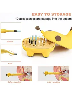 آندوسکوپ و گوش پاک کن کودک و بزرگسال برند شیائومی