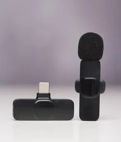 میکروفون بی سیم k8 با قابلیت پخش زنده برای اندروید