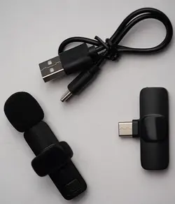 میکروفون بی سیم k8 با قابلیت پخش زنده برای اندروید