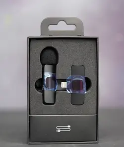 میکروفون بی سیم k8 با قابلیت پخش زنده برای اندروید