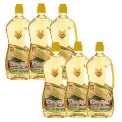 روغن ذرت خالص کارمیسن - 920 میلی لیتر مجموعه 6 عددی 🟢 قیمت : 743,000&nbsp;تومان - فروشگاه آنلاین نیک سرا