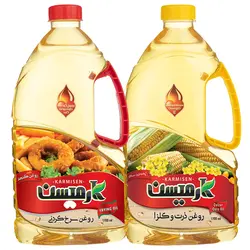 روغن سرخ کردنی پایه کنجد و روغن ذرت کانولا کارمیسن - 1.7 ليتر مجموعه 2 عددي 🟢 قیمت : 430,000&nbsp;تومان - فروشگاه آنلاین نیک سرا
