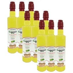 روغن کنجد تصفیه خالص کارمیسن - 500 میلی لیتر مجموعه 9 عددی 🟢 قیمت : 1,383,000&nbsp;تومان - فروشگاه آنلاین نیک سرا