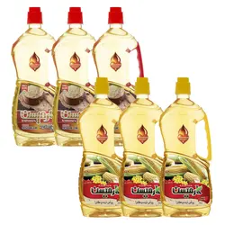 روغن کنجد تصفیه و روغن ذرت کانولا کارمیسن - 920 میلی لیتر مجموعه 6 عددی 🟢 قیمت : 1,225,000&nbsp;تومان - فروشگاه آنلاین نیک سرا