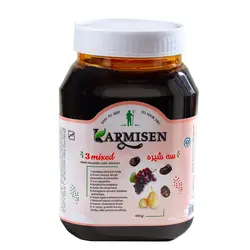 سه شیره و ارده ممتاز کارمیسن - 800 گرم مجموعه 3 عددی 🟢 قیمت : 231,000 تومان - فروشگاه آنلاین نیک سرا