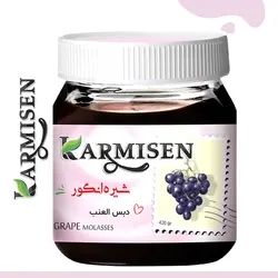 شیره انگور و ارده ممتاز کارمیسن - 420 گرم مجموعه 3 عددی 🟢 قیمت : 148,000 تومان - فروشگاه آنلاین نیک سرا