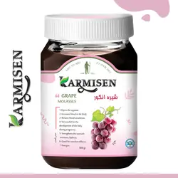 شیره انگور و ارده ممتاز کارمیسن - 800 گرم مجموعه 3 عددی 🟢 قیمت : 258,000 تومان - فروشگاه آنلاین نیک سرا