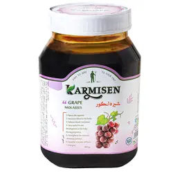 شیره انگور و ارده ممتاز کارمیسن - 800 گرم مجموعه 3 عددی 🟢 قیمت : 258,000 تومان - فروشگاه آنلاین نیک سرا