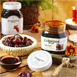 شیره خرما ممتاز کارمیسن -420 گرم 🟢 قیمت : 27,000&nbsp;تومان - فروشگاه آنلاین نیک سرا