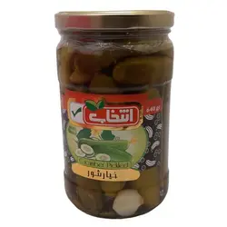 خیار شور درجه یک انتخاب - 640 گرم 🟢 قیمت : 0&nbsp;تومان - فروشگاه آنلاین نیک سرا