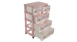 دراور 2XLچهار طبقه طرح چوب و عروسکی 🟢 قیمت : 1,300,000&nbsp;تومان - فروشگاه آنلاین نیک سرا