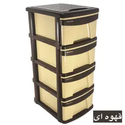 دراور چهار طبقه ممتازپلاستیک X4 🟢 قیمت : 920,000&nbsp;تومان - فروشگاه آنلاین نیک سرا