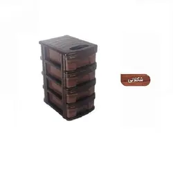 دراور ممتاز پلاستیک چهار طبقه A4 🟢 قیمت : 379,000 تومان - فروشگاه آنلاین نیک سرا