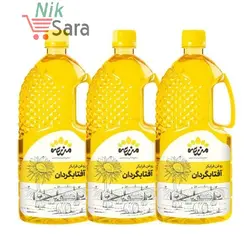 روغن آفتابگردان فرابکر مخصوص سرخ کردن مزرعه جنوبی - 1 لیتر بسته 3 عددی 🟢 قیمت : 327,402 تومان - فروشگاه آنلاین نیک سرا