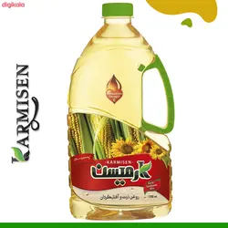 روغن ذرت آفتابگردان و روغن ذرت خالص کارمیسن - 1700 میلی لیتر بسته 2 عددی
