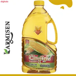 روغن ذرت آفتابگردان و روغن ذرت خالص کارمیسن - 1700 میلی لیتر بسته 2 عددی