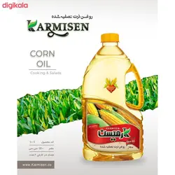 روغن ذرت آفتابگردان و روغن ذرت خالص کارمیسن - 1700 میلی لیتر بسته 2 عددی
