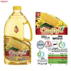 روغن ذرت کانولا و روغن مخصوص سرخ کنجد کارمیسن - 1.7 لیتر مجموعه ۶ عددی - فروشگاه آنلاین نیک سرا