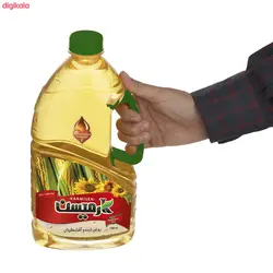 روغن ذرت و آفتابگردان و روغن سرخ کردنی پایه کنجد کارمیسن - 1700 میلی لیتر بسته 6 عددی