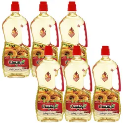 روغن سرخ کردنی پایه کنجد کارمیسن - 920 میلی لیتر بسته  6 عددی