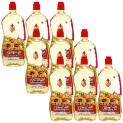 روغن سرخ کردنی پایه کنجد کارمیسن - 920 میلی لیتر مجموعه 9 عددی
