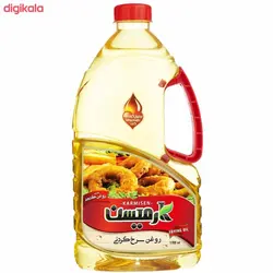 روغن سرخ کردنی پایه کنجد و روغن ذرت خالص کارمیسن -1.7 لیتر مجموعه 3 عددی