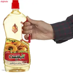 روغن سرخ کردنی پایه کنجد و روغن ذرت کانولا کارمیسن - 920 میلی لیتر مجموعه 6 عددی