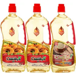 روغن سرخ کردنی پایه کنجد و روغن کنجد تصفیه کارمیسن - 920 میلی لیتر مجموعه 3 عددی