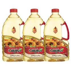 روغن سرخ کردنی پایه کنجد کارمیسن - 1700 میلی لیتر مجموعه 3 عددی