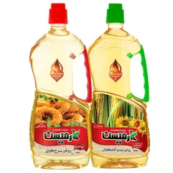 روغن سرخ کردنی پایه کنجد و افتاب گردان کارمیسن - 920 میلی ليتر مجموعه دو عددي