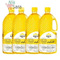 روغن آفتابگردان فرابکر مخصوص سرخ کردنی مزرعه جنوبی - 1 لیتر بسته 4 عددی 🟢 قیمت : 431,460 تومان - فروشگاه آنلاین نیک سرا