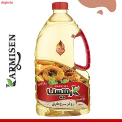 روغن سرخ کردنی پایه کنجد و زيتون تصفيه کارمیسن - 1.7 ليتر مجموعه 2 عددي