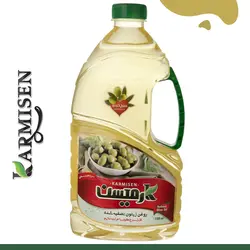 روغن سرخ کردنی پایه کنجد و زيتون تصفيه کارمیسن - 1.7 ليتر مجموعه 2 عددي