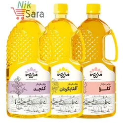 روغن فرابکر کلزا و روغن فرابکر آفتابگردان و روغن فرابکر کنجد مزرعه جنوبی - 1 لیتر بسته سه عددی 🟢 قیمت : 331,200 تومان - فروشگاه آنلاین نیک سرا