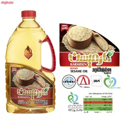 روغن کنجد تصفیه خالص کارمیسن _ 1.7 لیتر بسته 3 عددی