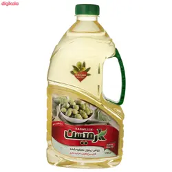 روغن ذرت و آفتابگردان و روغن زیتون تصفیه سرخ کردنی کارمیسن - 1.7 لیتر بسته 6 عددی