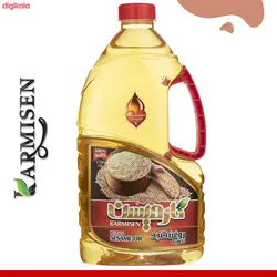 روغن کنجد تصفیه و روغن ذرت خالص کارمیسن - 1.7 لیتر بسته 2 عددی