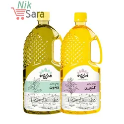 روغن کنجد فرابکر و روغن زیتون فرابکر مزرعه جنوبی - 1 لیتر مجموعه دو عددی 🟢 قیمت : 387,000 تومان - فروشگاه آنلاین نیک سرا