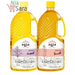 روغن کنجد فرابکر و روغن کلزا فرابکر مزرعه جنوبی - 1 لیتر مجموعه دو عددی 🟢 قیمت : 220,500 تومان - فروشگاه آنلاین نیک سرا