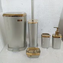 ست سرویس بهداشتی ۵ پارچه بتیس مدل نگین 🟢 قیمت : 620,000&nbsp;تومان - فروشگاه آنلاین نیک سرا