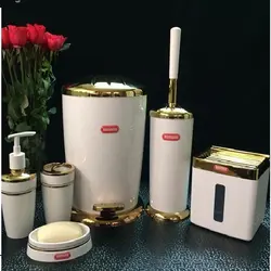 ست سرویس بهداشتی ۵ پارچه مروارید مدل پارادایس 🟢 قیمت : 498,000&nbsp;تومان - فروشگاه آنلاین نیک سرا