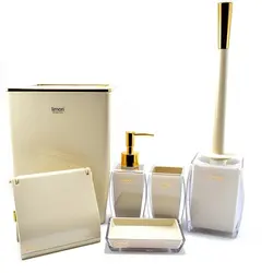 ست سرویی بهداشتی 6پارچه لیمون مدل کلاسیک 🟢 قیمت : 699,000&nbsp;تومان - فروشگاه آنلاین نیک سرا