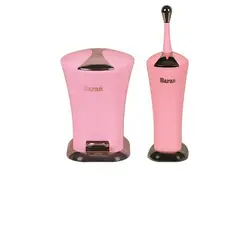 ست سطل زباله و فرچه باران مدل سارا 144 🟢 قیمت : 275,000&nbsp;تومان - فروشگاه آنلاین نیک سرا