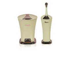 ست سطل زباله و فرچه باران مدل سارا 144 🟢 قیمت : 275,000&nbsp;تومان - فروشگاه آنلاین نیک سرا