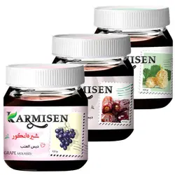 شیره انگور و خرما و توت کارمیسن - 420 گرم مجموعه 3 عددی