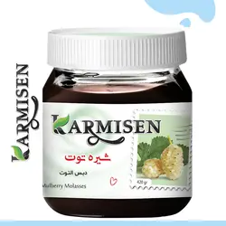 شیره انگور و خرما و توت و انجير کارمیسن - 420 گرم مجموعه 4 عددی
