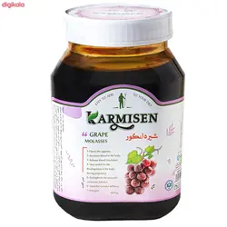 شیره انگور و شیره خرما و ارده ممتاز کارمیسن - 800 گرم مجموعه 3 عددی