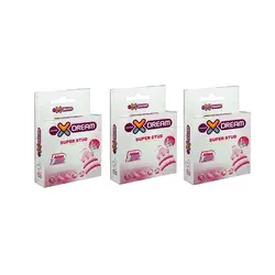 کاندوم ایکس دریم مدل Super Stud سه بسته 1 عددی 🟢 قیمت : 99,000&nbsp;تومان - فروشگاه آنلاین نیک سرا