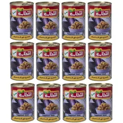 کنسرو خوراک بادمجان انتخاب - 420 گرم بسته 12 عددی 🟢 قیمت : 0&nbsp;تومان - فروشگاه آنلاین نیک سرا